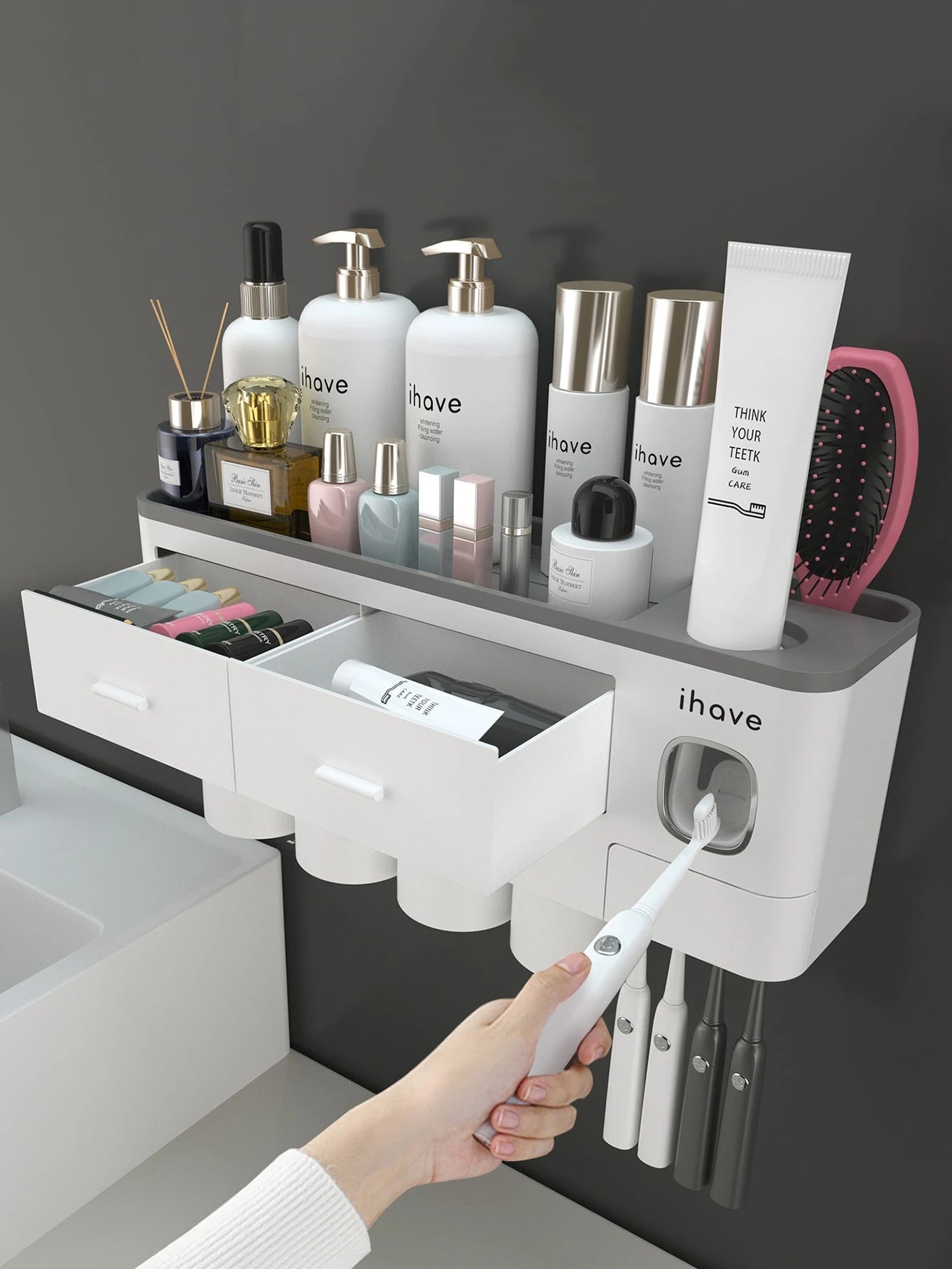 ✨منظم الحمام الصحي المتعدد الوظائف