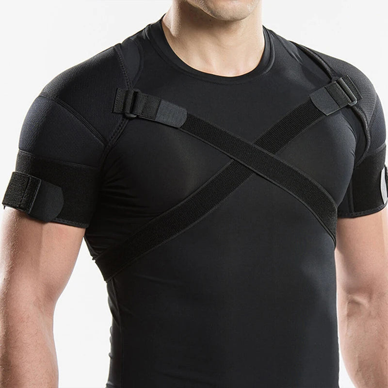 دعامة كتف مزدوجة طبية