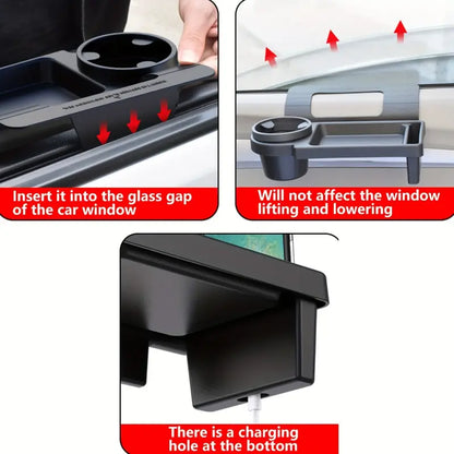 Organisateur de porte de voiture latéral avec porte