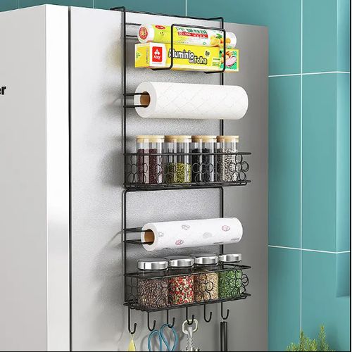 Étagère latérale à plusieurs niveaux pour réfrigérateur