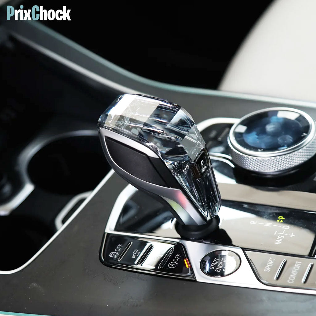 مقبض السرعة الكريستالي المضيء