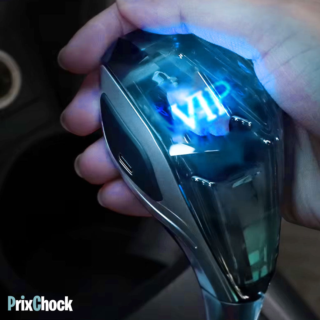 مقبض السرعة الكريستالي المضيء