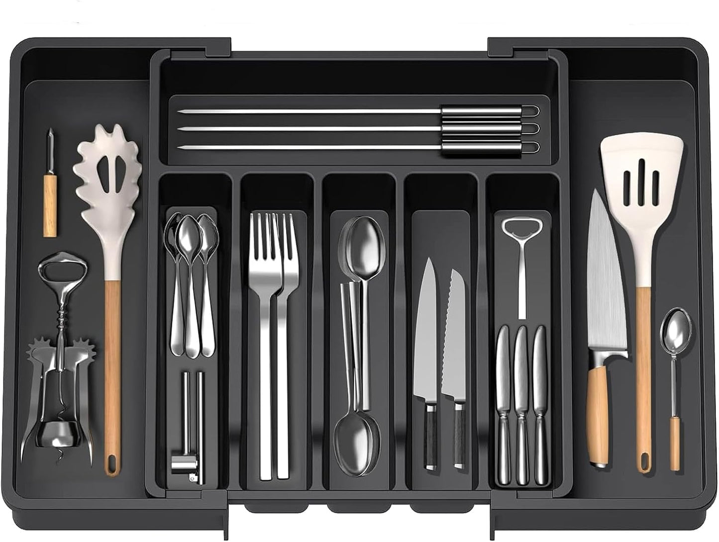 منظم الدرج القابل للتوسع