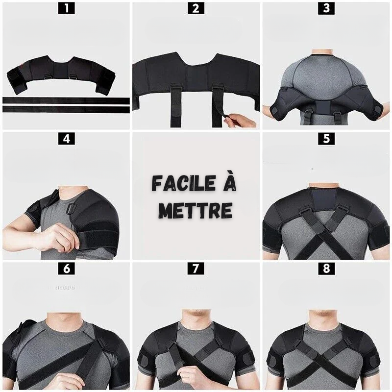 دعامة كتف مزدوجة طبية