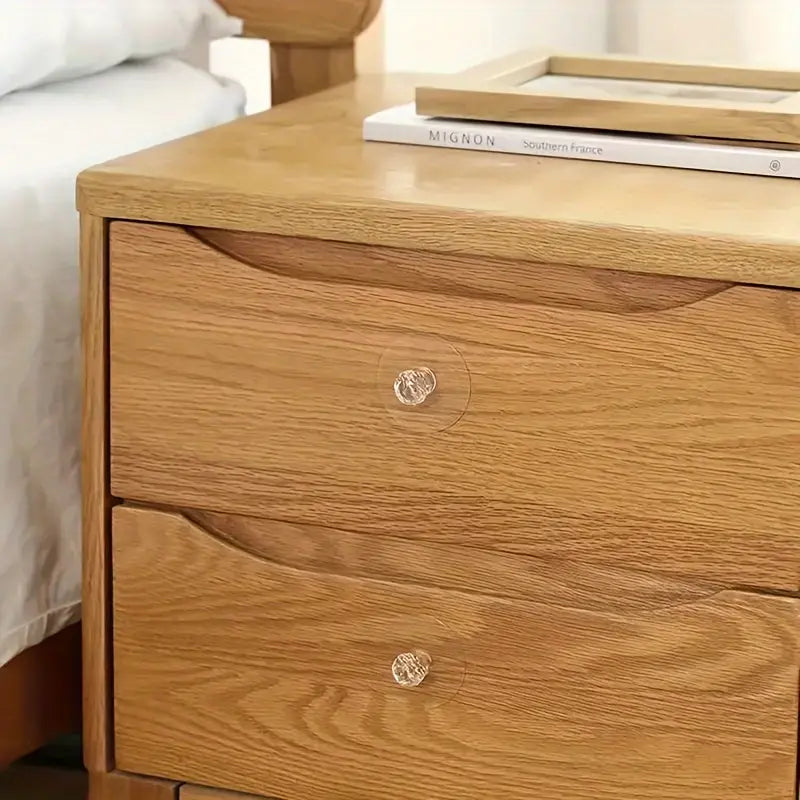 مقابض كريستالية فخمة بلا براغي