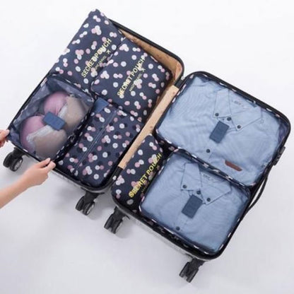 😍 منظم حقائب السفر 6 قطع